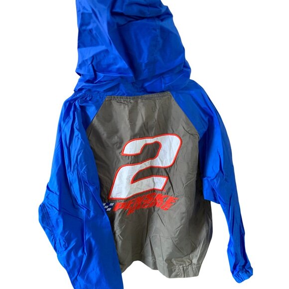 Chase Authentic Boys Medium 10 12 Rusty Wallace #2 Pullover Long Sleeve Windbrea - Picture 4 of 4